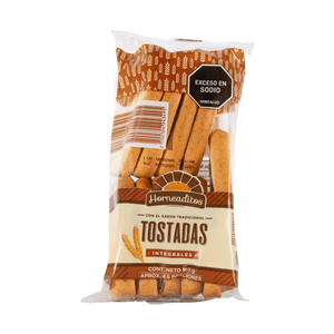 Tostada Integral Horneaditos 10 Und 150 G