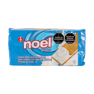 Galletas Vainilla 18 Un Wafer Noel 432 Gr