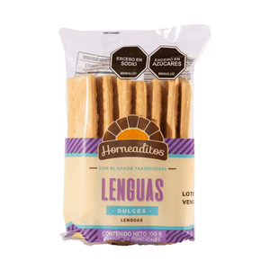 Lenguas Dulces Horneaditos 100 Grs