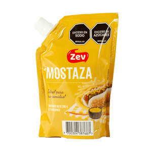 Mostaza Zev 200 Grs