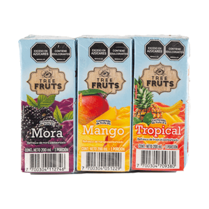 Refrescos 6 Un Sabores Fruta Surt 200 Ml