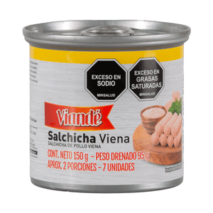 Salchicha Viena Viandé 150 Grs