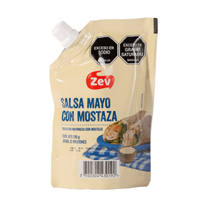 Mayonesa con Mostaza Zev 200 Grs