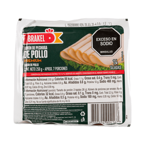 Jamón de Pollo Premium Brakel 250 Grs