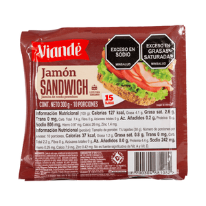 Jamón Sandwich Viandé 300 Grs