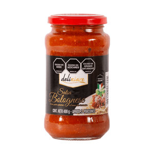 Salsa Boloñesa Deliziare 400 Grs