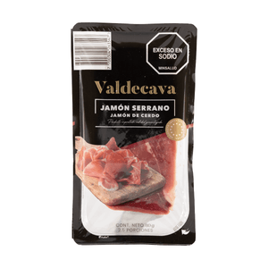 Jamon Serrano Valdecava 80 Grs