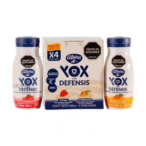 Fourpack Yox Multisabor de Alpina 400 Gr