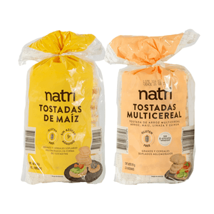 Tostada Multicereal/Maíz Natri 70 Grs