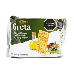 Galleta Greta Oliva/Orégano Solen 120 Gr