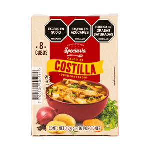 Caldo de Costilla Speciaria 84 G 8 Cubos