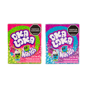 Dulces Acidos Oka Loka Nanos 40 G
