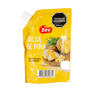 Salsa de Piña Zev X 200 Gr