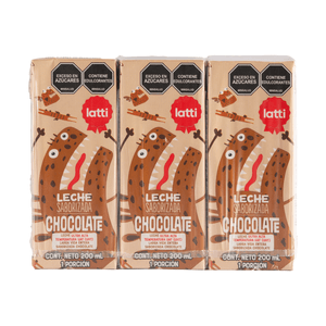 Leche Chocolate Tpak Latti 3 Un 600 Ml