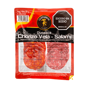 Chorizo Vela + Salami Valdecava 80 Gr