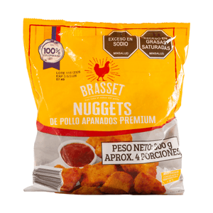 Nuggets de Pollo Premium Brasset 300 Gr