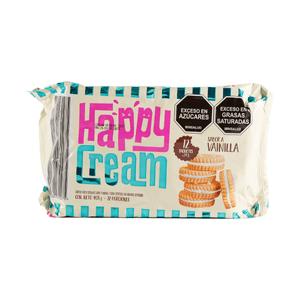 Gta Happy Cream Vainilla 12 Pq 408 G