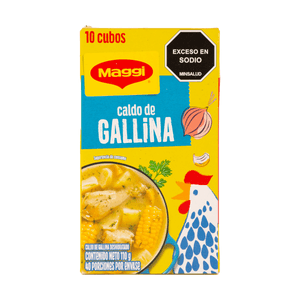 Caldo de Gallina Maggi 10 Und 110 G