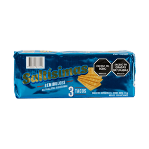 Gtas Semidulces Saltisimas 3 Tacos 315 G