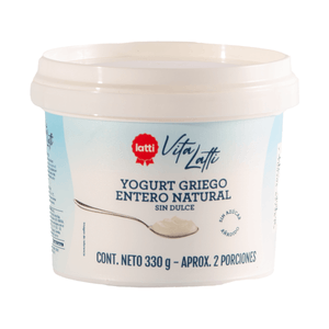 Yogurt Griego Natural Vita Latti 330 Gr