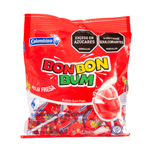 Bon Bon Bum Fresa Pq 6 114 Gr