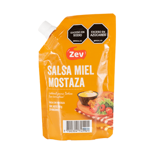 Salsa Miel Mostaza Zev 200 Gr