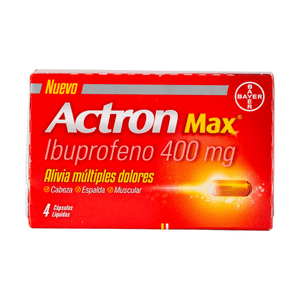 Actron Max Cápsulas 4 Und