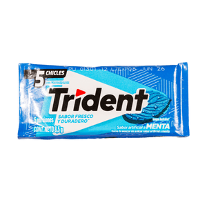Trident Menta sin Azucar 5S 8.5 Gr