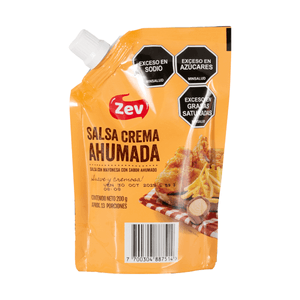 Salsa Crema Ahumada Zev 200 Gr