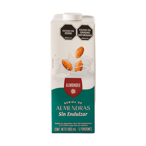 Bebida Almend sin Azucar Almondee 1000 Ml