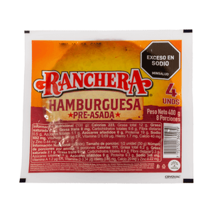 Hamburguesa Ranchera 400 G