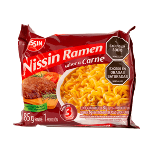 Ramen Nissin Sabor Carne 85 G