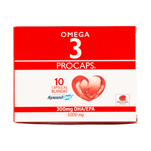 Omega 3 Capsulas X 10 Und