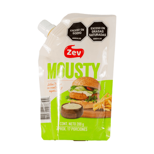 Salsa Mayomostaza Esp Zev Mousty 200 G