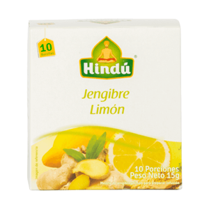 Infusión Jengibre Limón/Vital Hindú 10 Un
