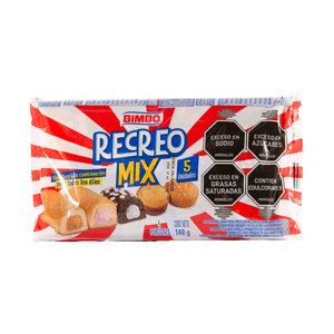 Recreo Mix Bimbo 5 Und 148 G