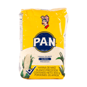 Harina de Maiz Blanca Pan 800 G