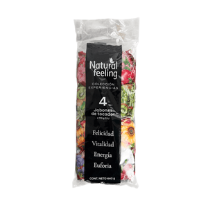 Jabón Natural Feeling 4 Un 440 Grs