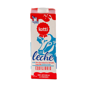 Leche Equilibrio Tetrapak Uhtlatti 900 Ml