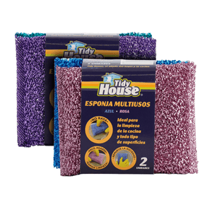 Esponja Multiusos Abrasiva Tidyhouse 2 U