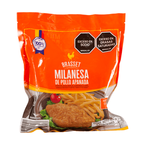 Milanesa de Pollo Apanada 320 G Brasset