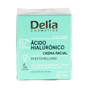 Crema Facial Hialuron Delia 50 Ml