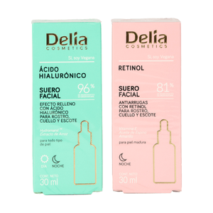 Suero Facial Hialuron/Retinol Delia 30 Ml
