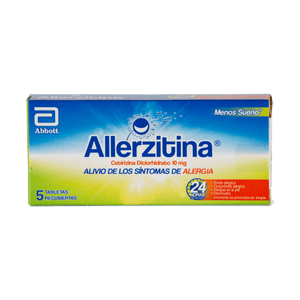 Allerzitina 10 Mg 5 Tabletas