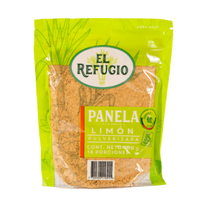 Panela Pulverizada Limón el Refugio 400 G