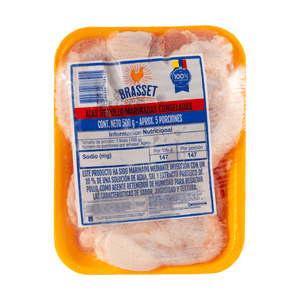 Alas de Pollo Marinadas Brasset 500 G