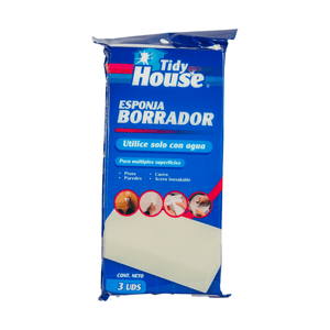Set Esponja Borrador Tidy House 3 Und