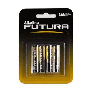 Bateria Alcalina Aaa Futura 4 Und