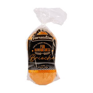 Pan Hamburguesa Brioche HORNEADITOS 320GR