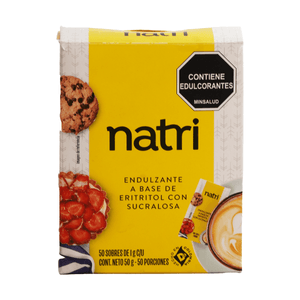 Endulzante con Sucralosa Natri 50 Gr